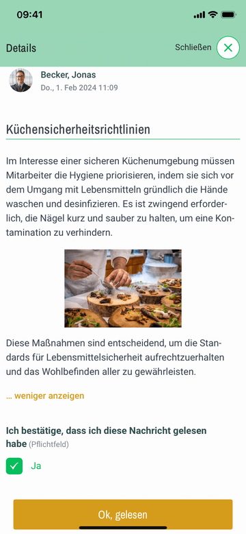 Quiply Mitarbeiter-App Kampagnen Gastronomie