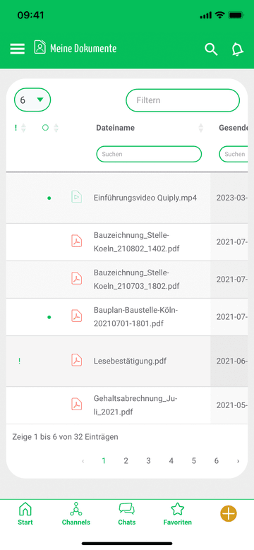 Bibliothek für Dokumente