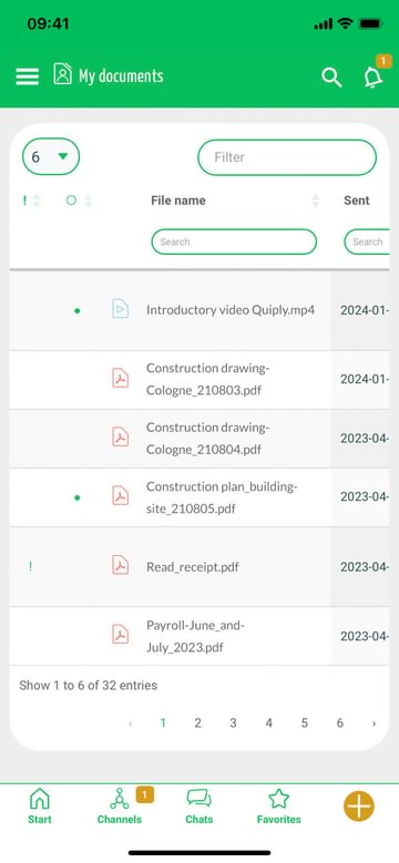 My documents english quiplyapp